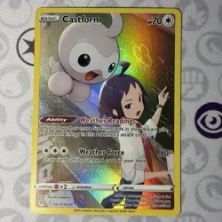 Pokemon TCG Castform TG11/TG30 Lost Origin Trainer Gallery NM/M - Image 1