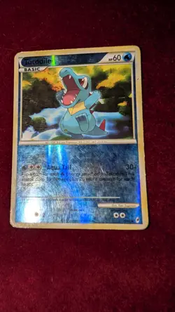 Pokemon TCG Totodile 74/95 Call of Legends Reverse Holo Common 60 HP - Image 3