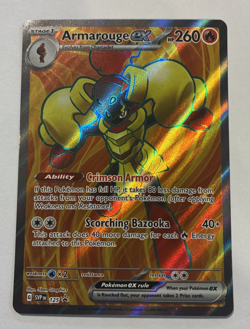 Armarouge ex Promo #125 Scarlet & Violet Pokemon 2024 NM - Image 1