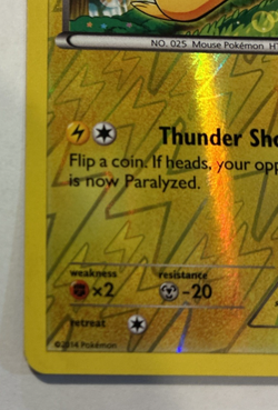 Pikachu Furious Fists Reverse Holo #27/111 Common Pokemon 2014 LP - Image 2