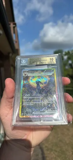 Pokemon Umbreon ex Terastal Festival JPN Special Art Rare #217 BGS 10 Pristine - Image 2