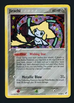 Jirachi HP 9/107 - Holo EX Deoxys Holo - Pokemon - Image 1