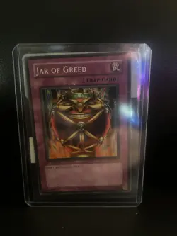 Jar of Greed - SKE-047 - Common - 1st Edition Kaiba Evolution Yu-Gi-Oh! Moderate - Image 1
