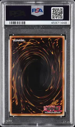 2002 YU-GI-OH! LOB-LEGEND OF BLUE EYES WHITE DRAGON #075 MAN EATER PSA 10 - Image 2