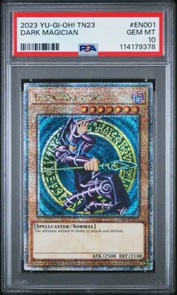 Dark Magician - PSA 10 - TN23-EN001 - Quarter Century Secret Rare - Yugioh - Image 1
