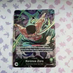 One Piece Tcg Roronoa Zoro OP12-020 L Alt Art - Image 1