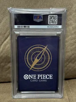 One Piece Gear Two OP11-080 Luffy Fist of Divine Speed English Edition PSA 10 - Image 2