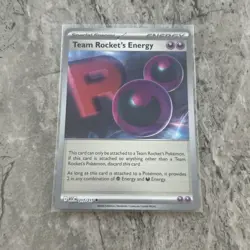 Team Rocket's Energy 217/217 Reverse Holo Ascended Heroes Pokemon Card NM - Image 1