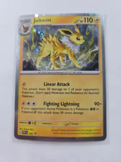 Pokemon Jolteon Vaporeon Flareon TCG 197/198 Cosmos Holo Card Lot - 3 Cards - Image 4