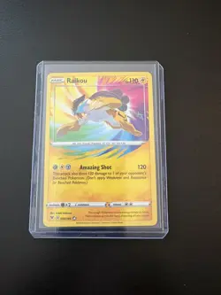 Raikou 050/185 Vivid Voltage NM Holo Foil Amazing Rare Pokemon Card - Image 2