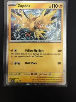 Zapdos Holo Promo SV: Scarlet & Violet Promo Cards 157 NM - Image 1