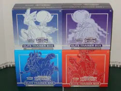 Pokemon S&S Era Elite Trainer Boxes LOT of 4 OPEN with Loose cards - Image 1