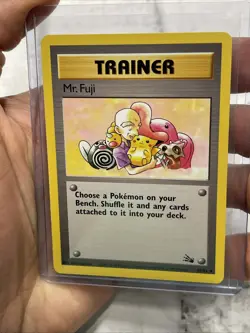 MR. FUJI 58/62 Fossil - Pokemon Card - NM/MT Vintage Vtg Nintendo TCG Uncommon - Image 1