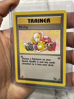 MR. FUJI 58/62 Fossil - Pokemon Card - NM/MT Vintage Vtg Nintendo TCG Uncommon - Image 2