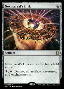 Nevinyrral's Disk (Extended Art) R Commander Legends 696 LP - Image 1