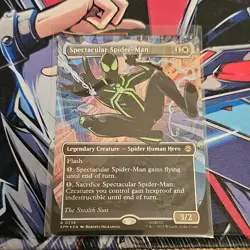 Magic: The Gathering Spectacular Spider-Man (0238) (Borderless) (Textured Foil) - Image 1