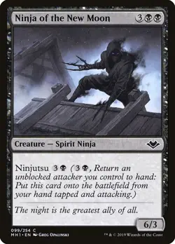 Ninja of the New Moon Foil Modern Horizons 99 NM MTG - Image 1