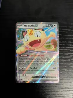 Meowth ex 062/088 Me03: Perfect Order Holo - Image 1