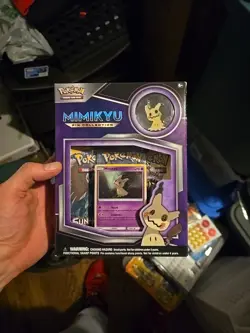 Pokemon TCG The Pokemon 2017 Sun Moon Mimiku Pir Collection Box Sealed - Image 1