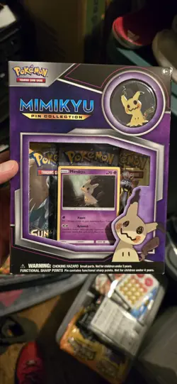 Pokemon TCG The Pokemon 2017 Sun Moon Mimiku Pir Collection Box Sealed - Image 2