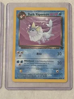 Pokemon Trio Set Dark Jolteon, Dark Flareon, Dark Vaporeon - Image 2