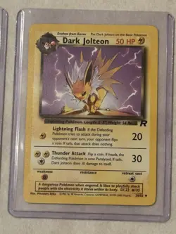 Pokemon Trio Set Dark Jolteon, Dark Flareon, Dark Vaporeon - Image 3