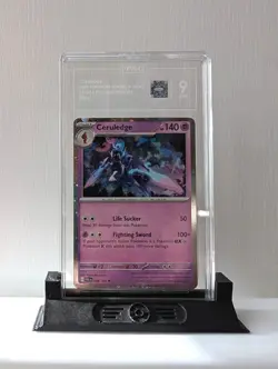 Pokemon TCG - Ceruledge 098/193 Paldea Evolved Cosmos Holo - TAG Grade 9 - Image 1