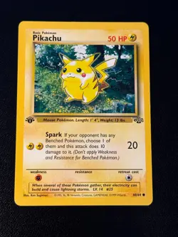 Pikachu 60/64 Pokemon Jungle 1st Edition - Image 1