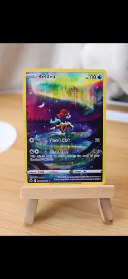 The Pokemon Company Keldeo Ultra Rare Holo 110 HP GG07/GG70 Crown Zenith - Image 1