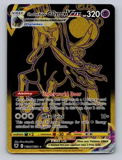 Shadow Rider Calyrex VMAX TG30/TG30 Astral Radiance Trainer Gallery Pokemon NM - Image 1