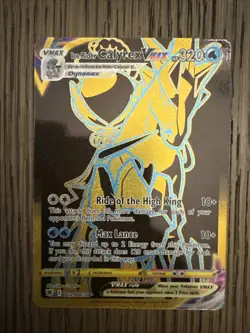 Pokemon TCG Ice Rider Calyrex VMAX TG29/TG30 Astral Radiance Trainer Gallery - Image 1