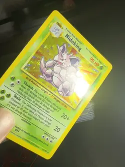 Pokemon TCG - Nidoking 11/102 Rare Holo - Base Set Unlimited - LP/HP - WOTC 1999 - Image 3