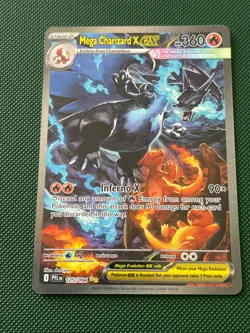 Pokemon TCG- Mega Charizard X ex - SIR - 125/094 Phantasmal Flames - MINT - Image 1