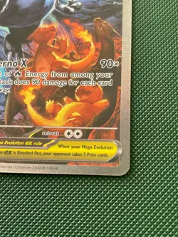 Pokemon TCG- Mega Charizard X ex - SIR - 125/094 Phantasmal Flames - MINT - Image 4