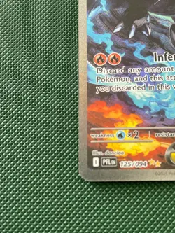 Pokemon TCG- Mega Charizard X ex - SIR - 125/094 Phantasmal Flames - MINT - Image 5