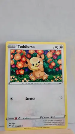Teddiursa [LP] - Pokemon TCG Evolving Skies 126/203 [Common] - Image 1