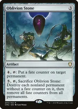 Oblivion Stone Commander Anthology Volume II HEAVILY PLD Rare CARD ABUGames - Image 1