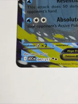 Pokemon Ascended Heroes-Mega Froslass ex 047/217 NM Double Rare Holo - Image 4