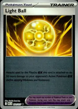 Light Ball 191/217 Uncommon ME: Ascended Heroes Pokemon Reverse Holo NM - Image 1