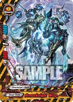 Armorknight Wisp - PR/0014EN - PR Near Mint Buddy Fight Future Card Buddy Fight - Image 1
