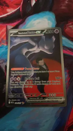 Pokemon TCG Team Rockets Mewtwo EX 281/217 Ascended Heros - Image 1