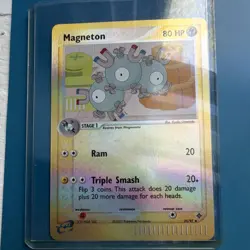 Pokemon TCG Magneton 17/97 Dragon Reverse Holo Rare 70 HP Stage 1 EN 2003 - Image 1