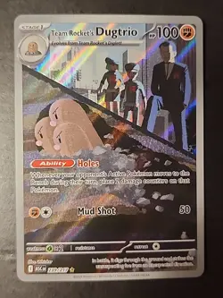 Team Rockets Dugtrio 239/217 Ascended Heroes Pokemon NM - Image 1