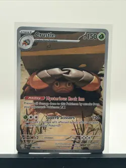 Pokemon TCG Crustle 186/182 Destined Rivals - Image 1