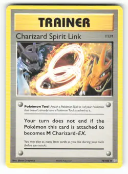 Charizard Spirit Link 75/108 Uncommon Evolutions Pokemon Near Mint - Image 1