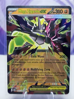 Mega Zygarde ex 047/088 Perfect Order Ultra Rare Pokemon TCG NM - Image 1
