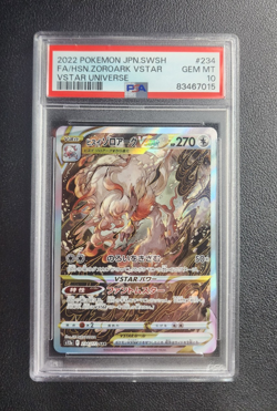 Hisuian Zoroark Vstar 234/172 Vstar Universe Pokemon Japanese PSA 10 - Image 3