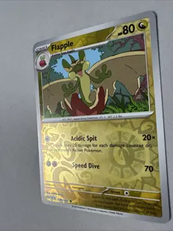 Pokemon TCG * SV Surging Sparks * 139/191 Flapple Uncommon * REVERSE HOLO * NM - Image 2