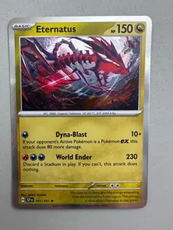 Pokemon TCG * SV Surging Sparks * 141/191 Eternatus Rare * HOLO * FRESH PK - Image 1