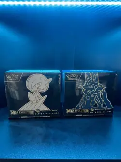 Pokemon Center Mega Evolution Gardevoir & Lucario Elite Trainer Box ETB Set New - Image 1